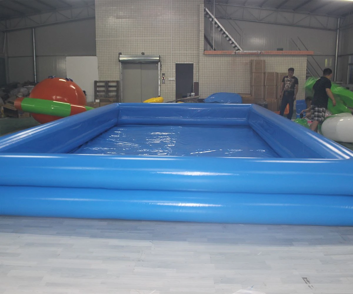 Prilagojen prenosni PVC napihljivi bazen Customized Portable PVC Square Inflatable Pool