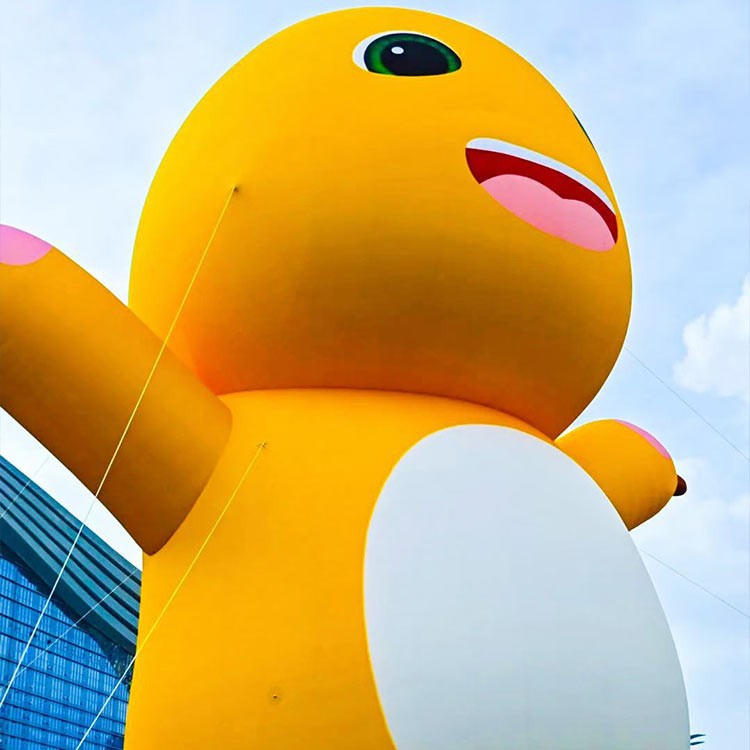 Inflatable Advertising Cute Cartoon Little Dragon Man factory